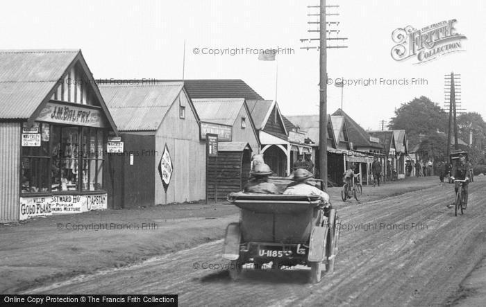 Photo of Bramshott, Shop, Tin Town 1917