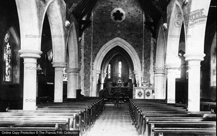 Photo of Bramshott, The Church Interior 1901