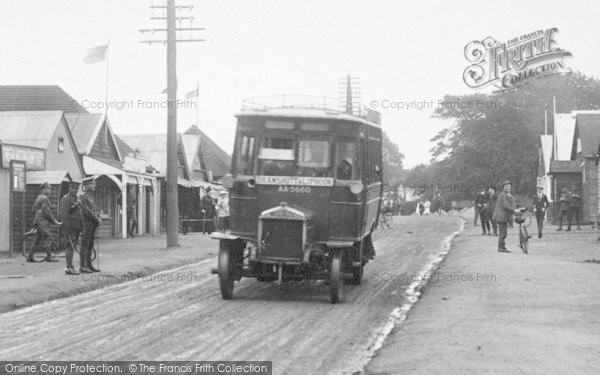 Photo of Bramshott, Tin Town, Bus 1917