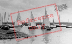 Boats In The Harbour c.1950, Brancaster