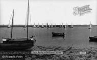 Yacht Racing c.1955, Brancaster Staithe