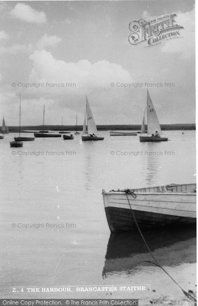 Photo of Brancaster, The Harbour c.1950