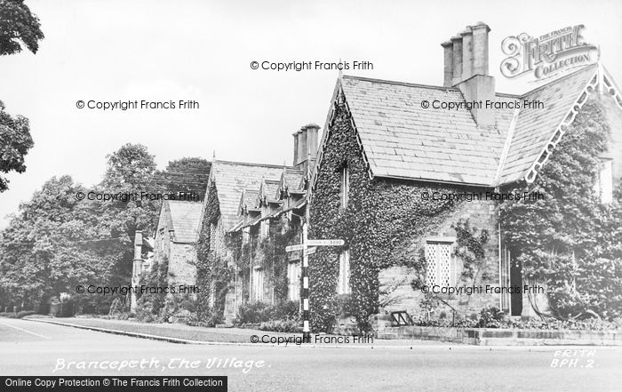 Photo of Brancepeth, The Village c.1950