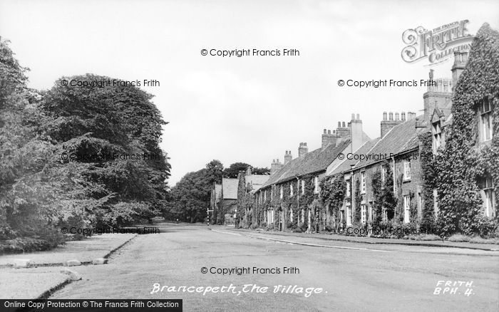 Photo of Brancepeth, The Village c.1950