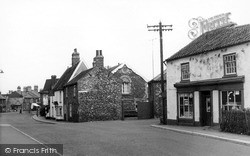 Bury Road And Market Hill c.1955, Brandon