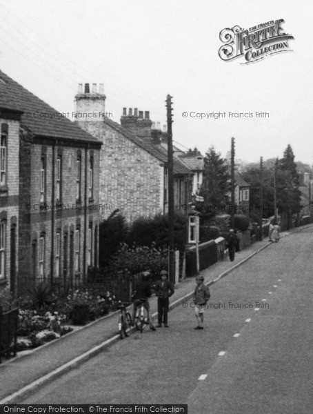 Photo of Brandon, Children, Bury Road c.1955