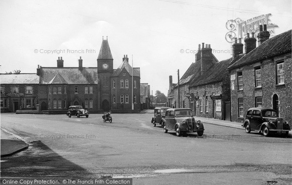 Photo of Brandon, Market Hill c.1950