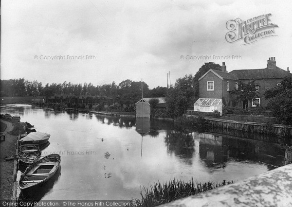 Photo of Brandon, River Ouse From Bridge 1925
