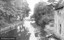 River Ouse From Bridge c.1955, Brandon