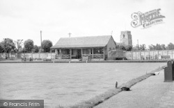 The Bowling Green And Church c.1950, Brandon