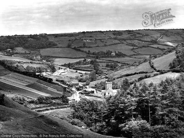 Photo of Branscombe, General View 1931