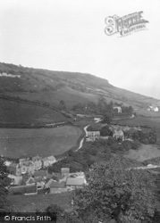 General View 1931, Branscombe