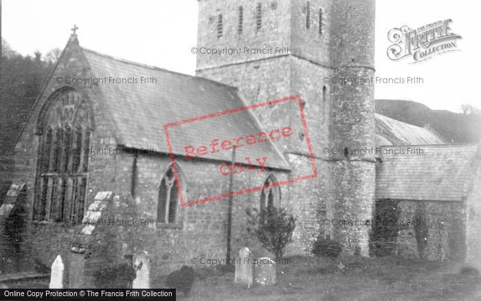 Photo of Branscombe, St Winifred Church 1909