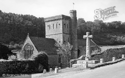 St Winifred's Church c.1955, Branscombe