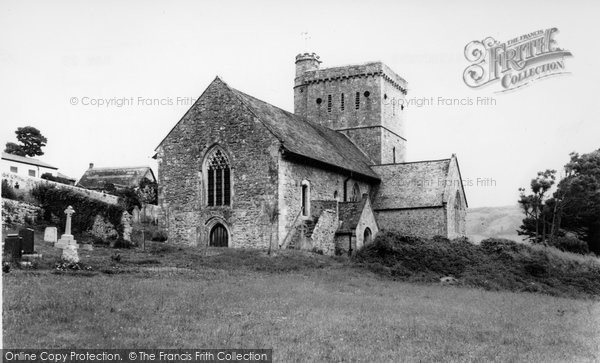 Photo of Branscombe, St Winifred's Church c.1960