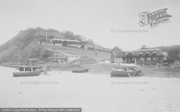 Photo of Branscombe, The Beach And Tea Shanty 1931