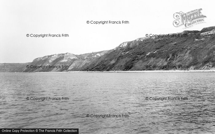Photo of Branscombe, The Cliffs c.1960