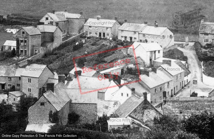 Photo of Branscombe, The Village 1898