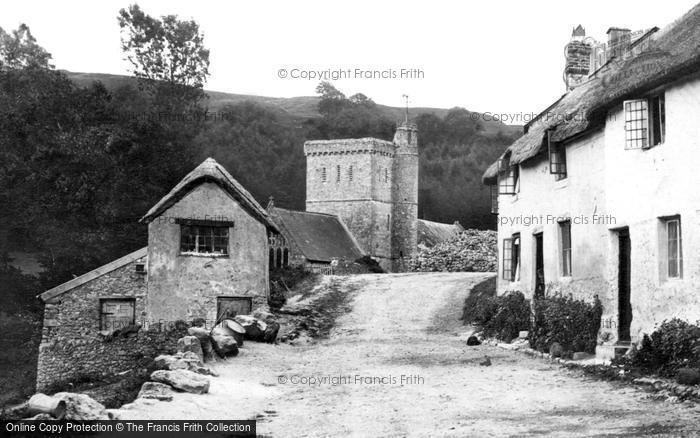 Photo of Branscombe, The Village 1898