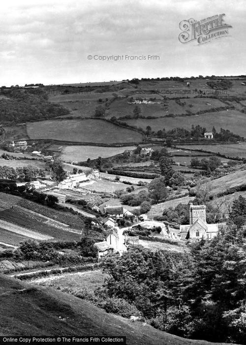 Photo of Branscombe, Village And Church 1931