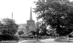The Church Of St Mary c.1960, Bransgore