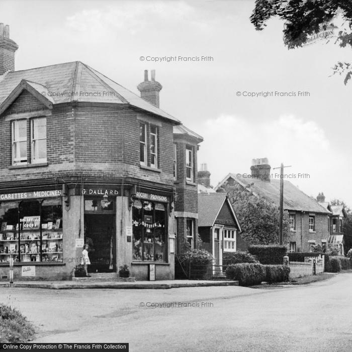 Photo of Bransgore, The Post Office And Village Store c.1960