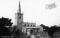 All Saints Church c.1955, Branston
