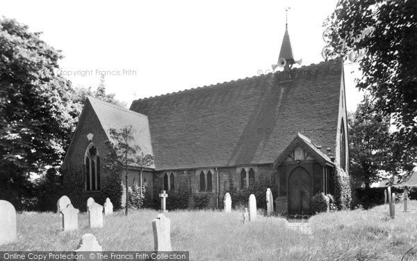 Photo of Branston, St Saviour's Church c.1955
