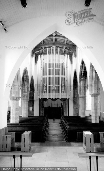 Photo of Branston, The Church Interior c.1965