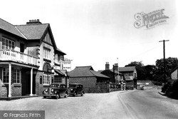 The Smith's Arms And The School c.1955, Branston