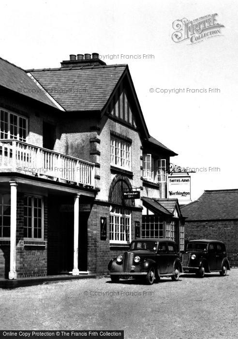 Photo of Branston, The Smith's Arms c.1955