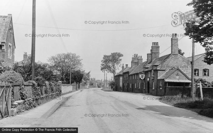 Photo of Brant Broughton, High Street c.1955