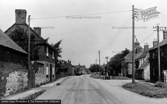 Photo of Brant Broughton, High Street c.1955