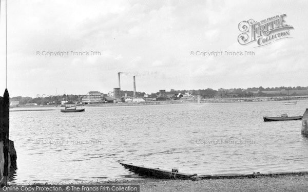 Photo of Brantham, And River Stour From Manningtree c.1955
