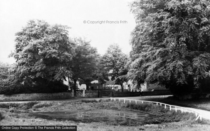 Photo of Brantingham, The Pond c.1955