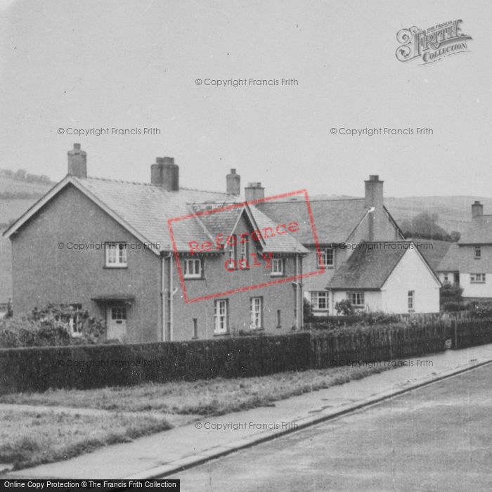 Photo of Branxton, The Village c.1955