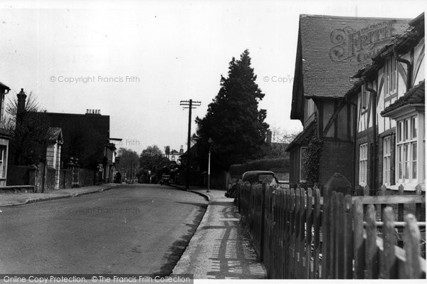 Photo of Brasted, High Street c.1955