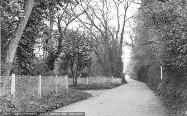 Photo of Brasted, Rectory Lane c.1955