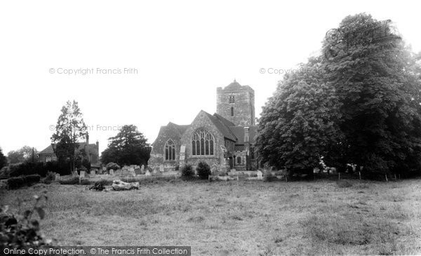 Photo of Brasted, St Martin's Church c.1960