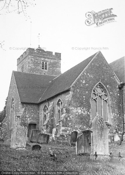 Photo of Brasted, The Church c.1955