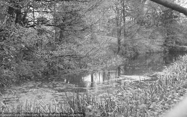 Photo of Brasted, The River c.1955