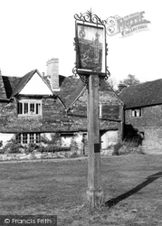 The Village Sign c.1955, Brasted