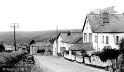Chapels And Post Office c.1955, Bratton Fleming