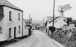 The Village Street c.1955, Bratton Fleming