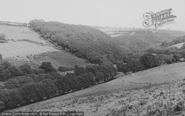 Photo of Bratton Fleming, View From Barnstaple Road c.1955