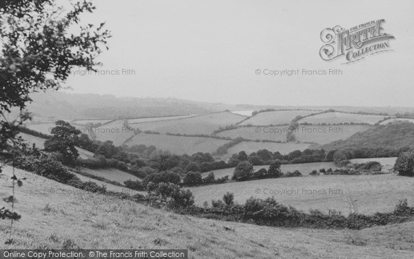 Photo of Bratton Fleming, View From Town Cross c.1955