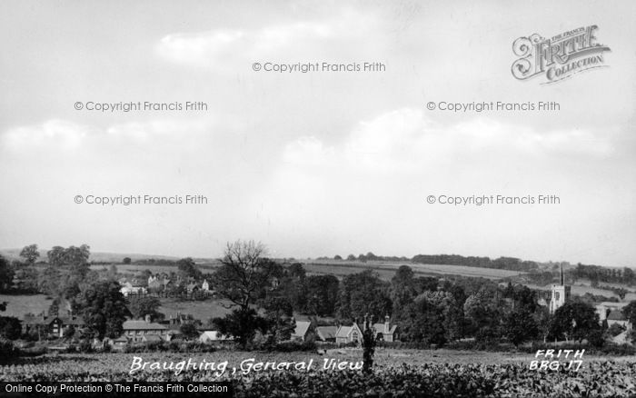Photo of Braughing, General View c.1960