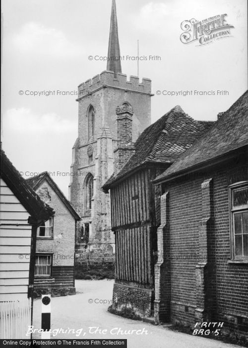 Photo of Braughing, The Church c.1955