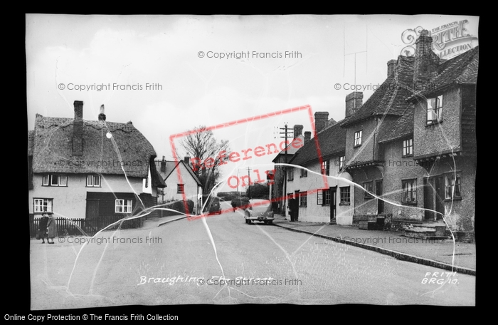 Photo of Braughing, The Street c.1955