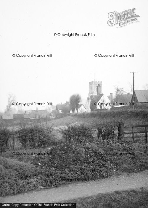 Photo of Braughing, The Village And Church c.1950
